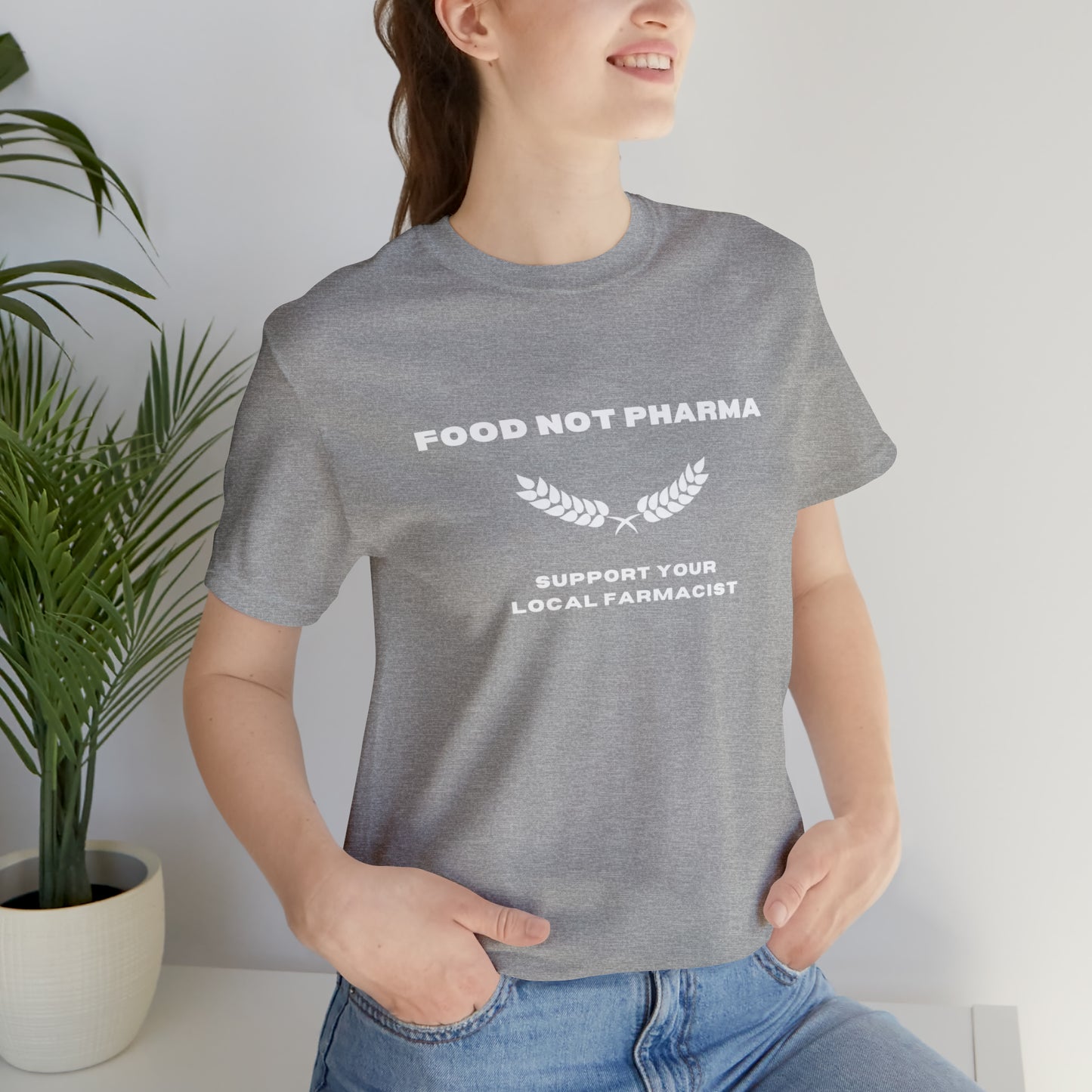 Food Not Pharma Tee