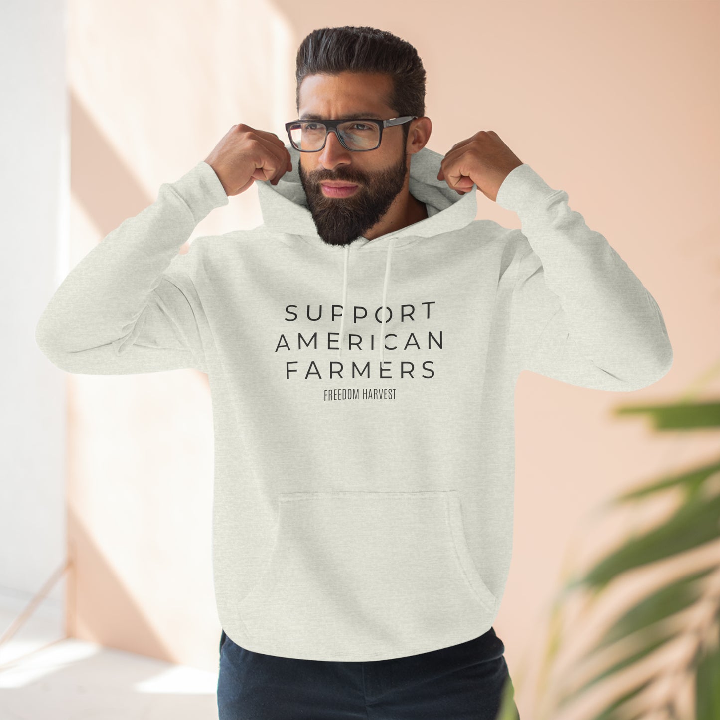 Support American Farmers Hoodie - Unisex