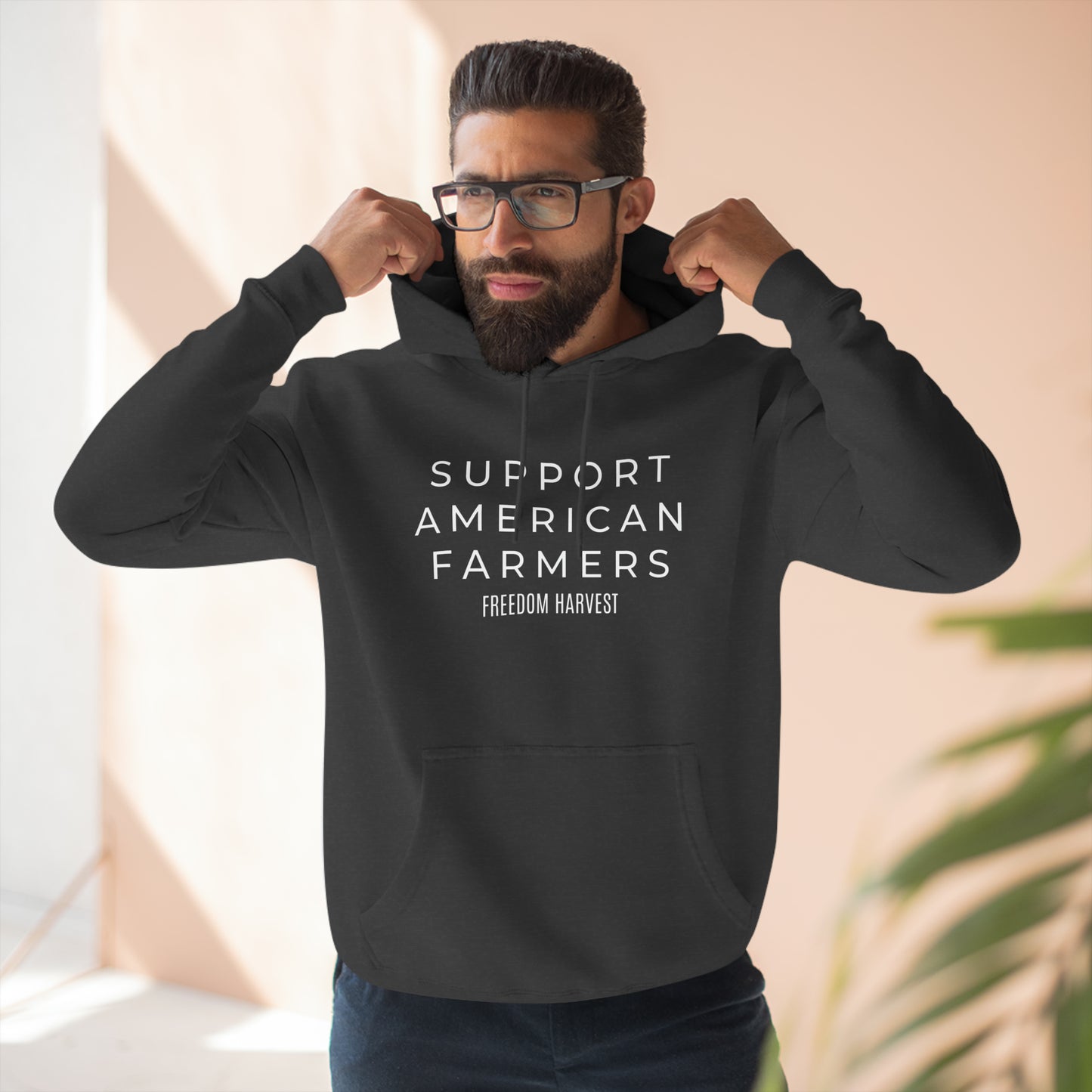 Support American Farmers Hoodie - Unisex