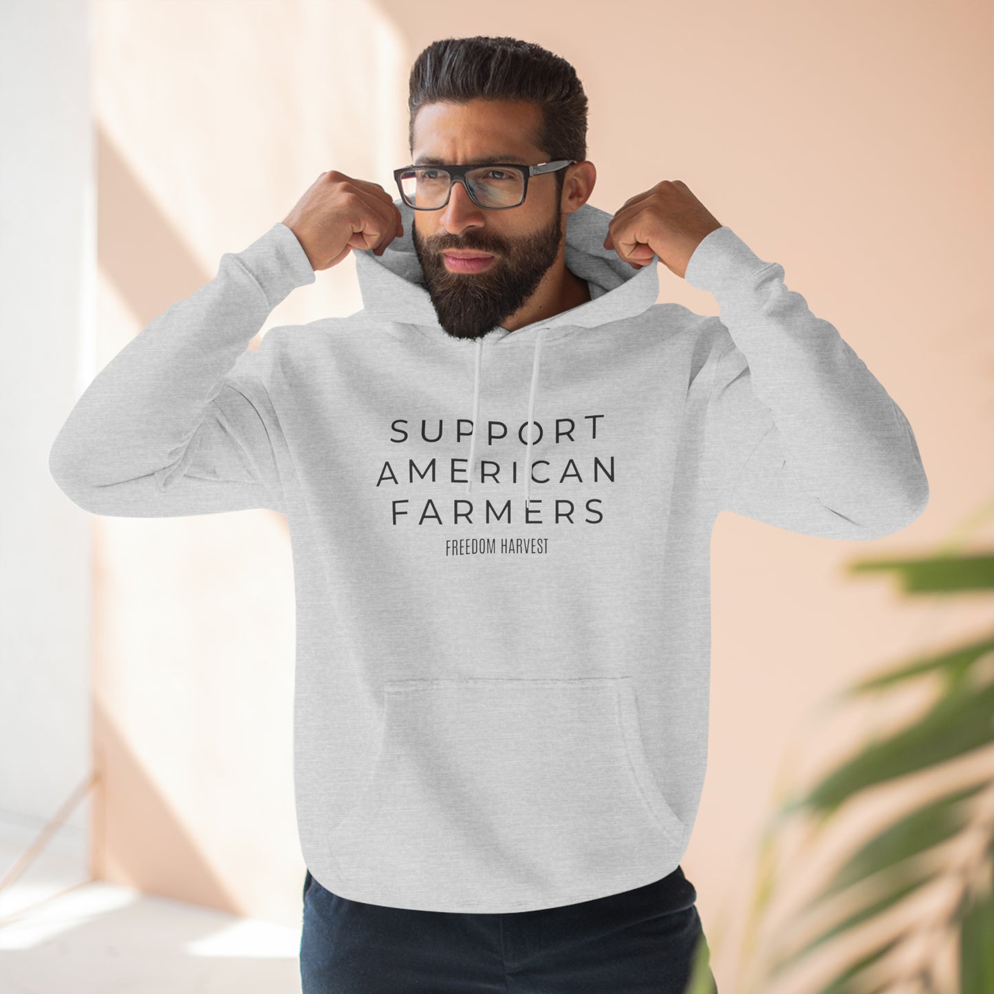 Support American Farmers Hoodie - Unisex