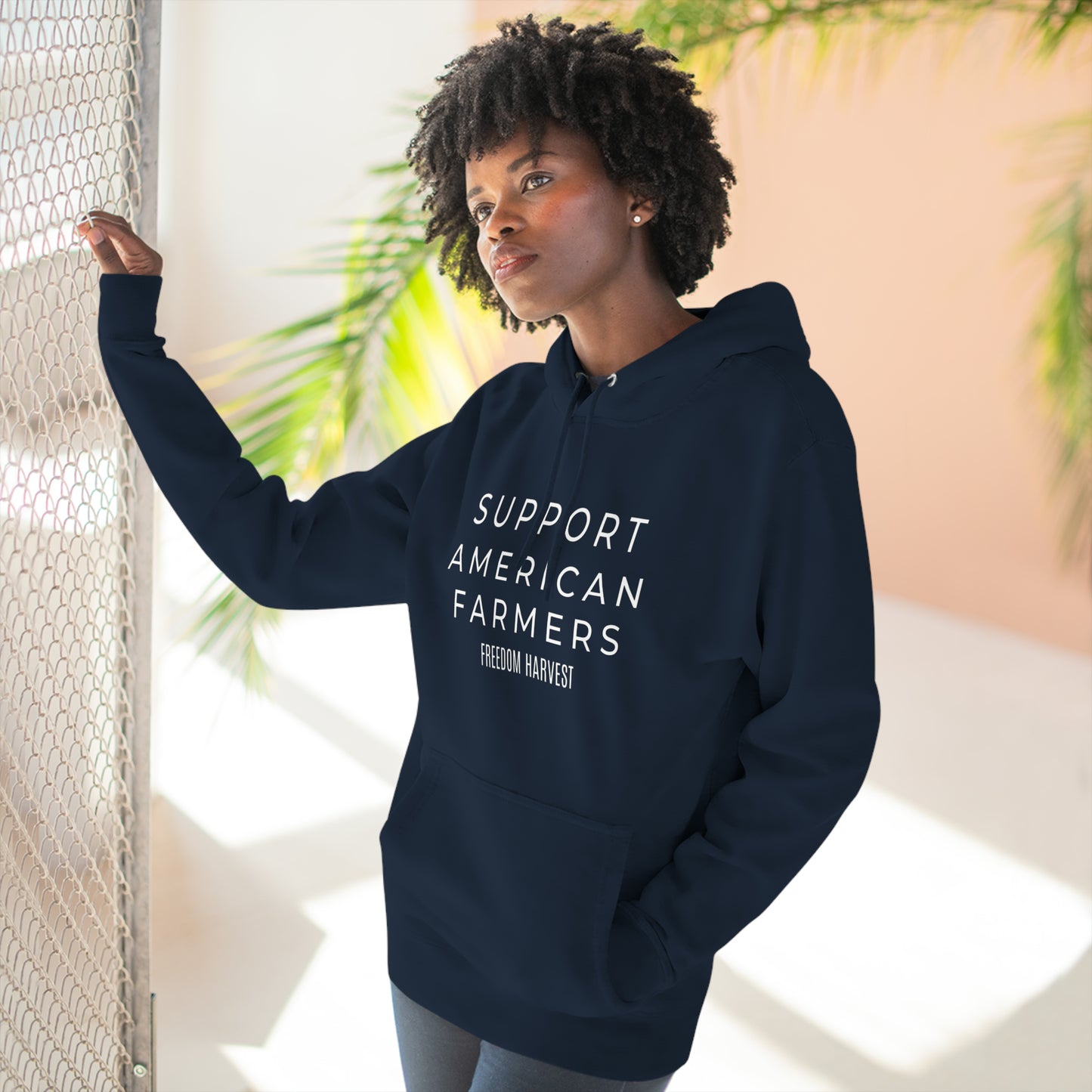 Support American Farmers Hoodie - Unisex