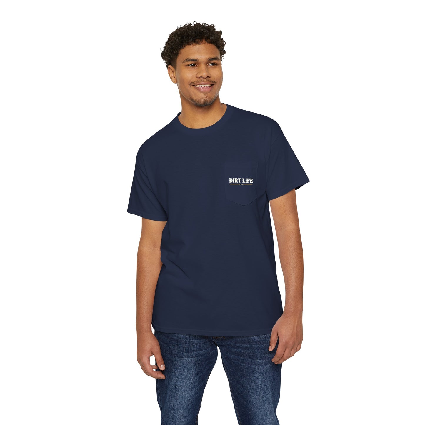 Dirt Life Farm Style Pocket Tee